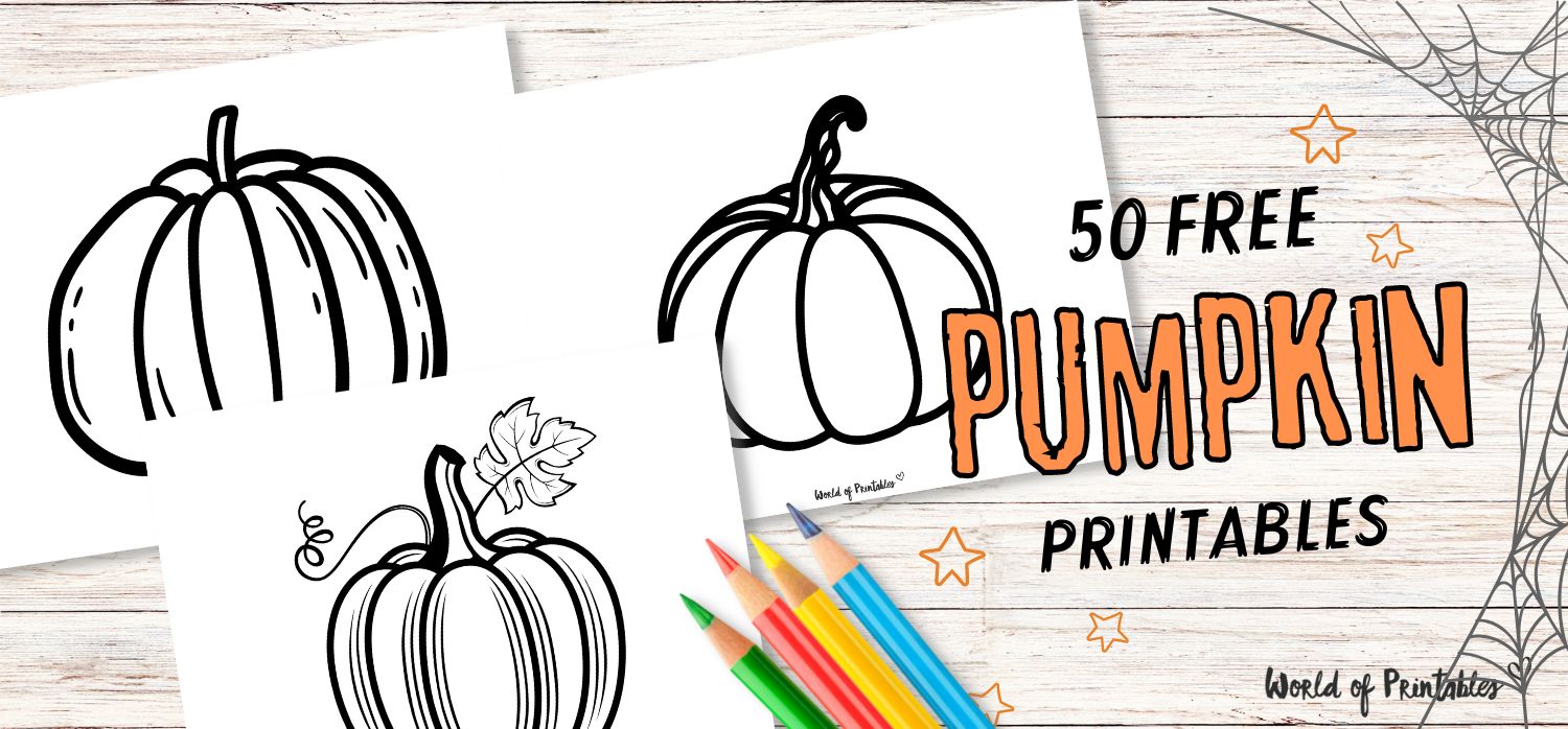 Pumpkin printables