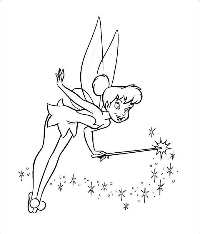 Pin by lu on èè tinkerbell coloring pages fairy coloring pages peter pan coloring pages