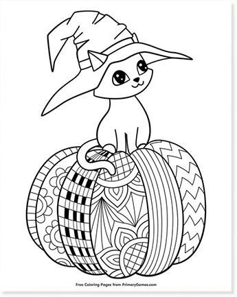 The best free printable halloween coloring pages for kids