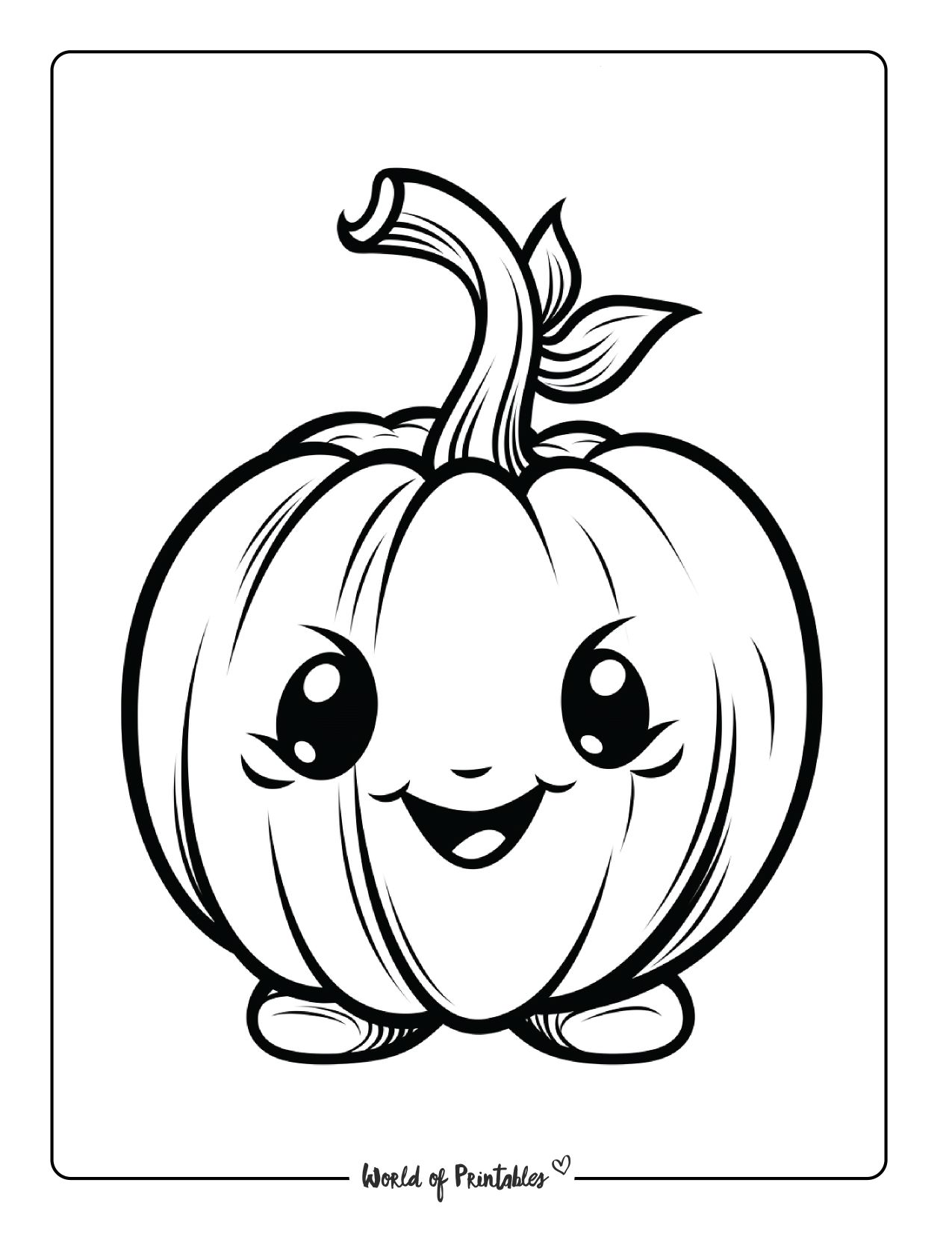 Pumpkin coloring pages