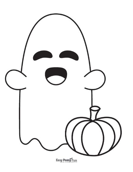Printable ghost coloring pages â sheets