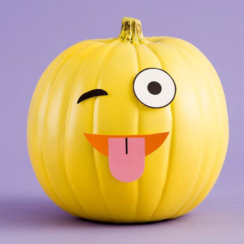 Best emoji pumpkin carving and painting ideas