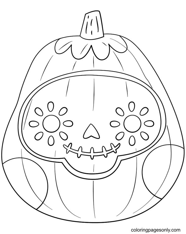 Pumpkin coloring pages