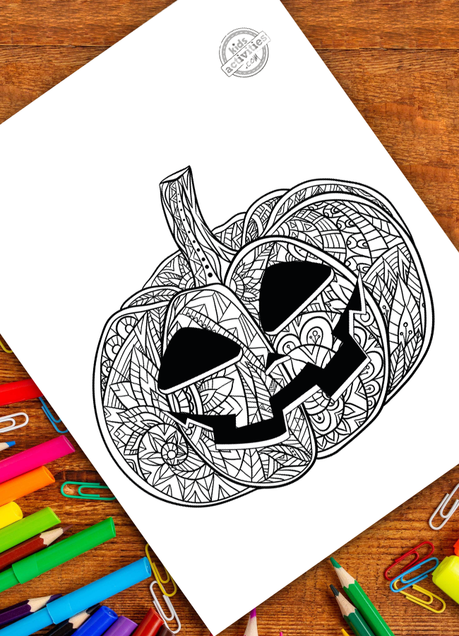 Free halloween coloring sheets heres an easy jack