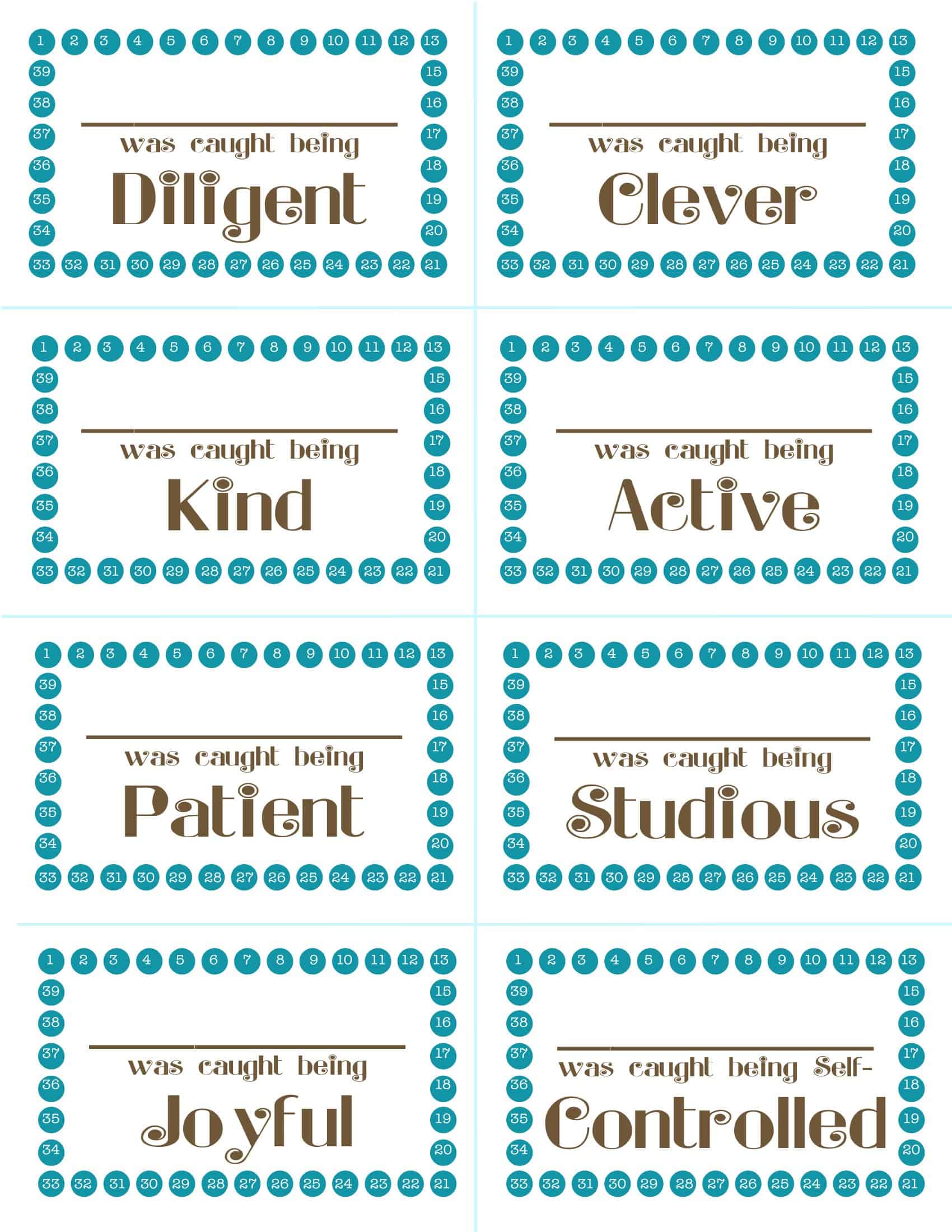 Free printable punch card templates pdf word