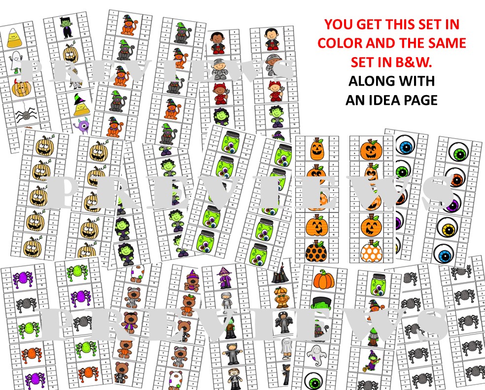 Halloween punch cards behavior management pbis made by teachers