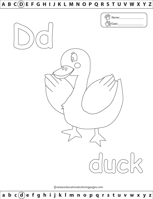 Abc coloring pages