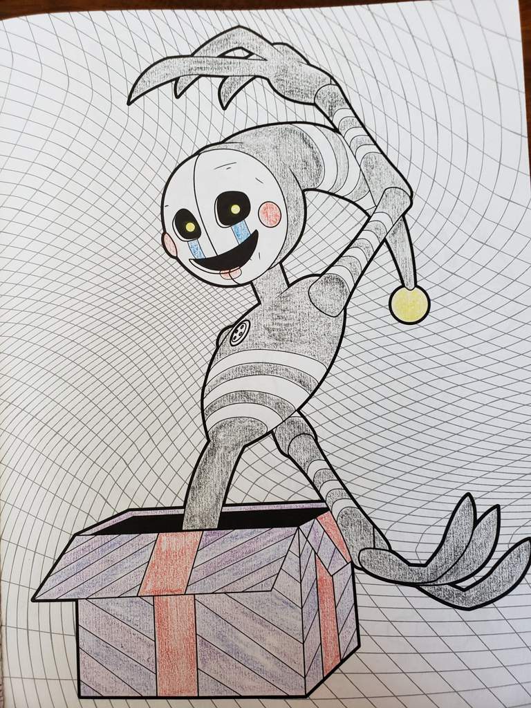 Fnaf coloring page day five nights at freddys amino