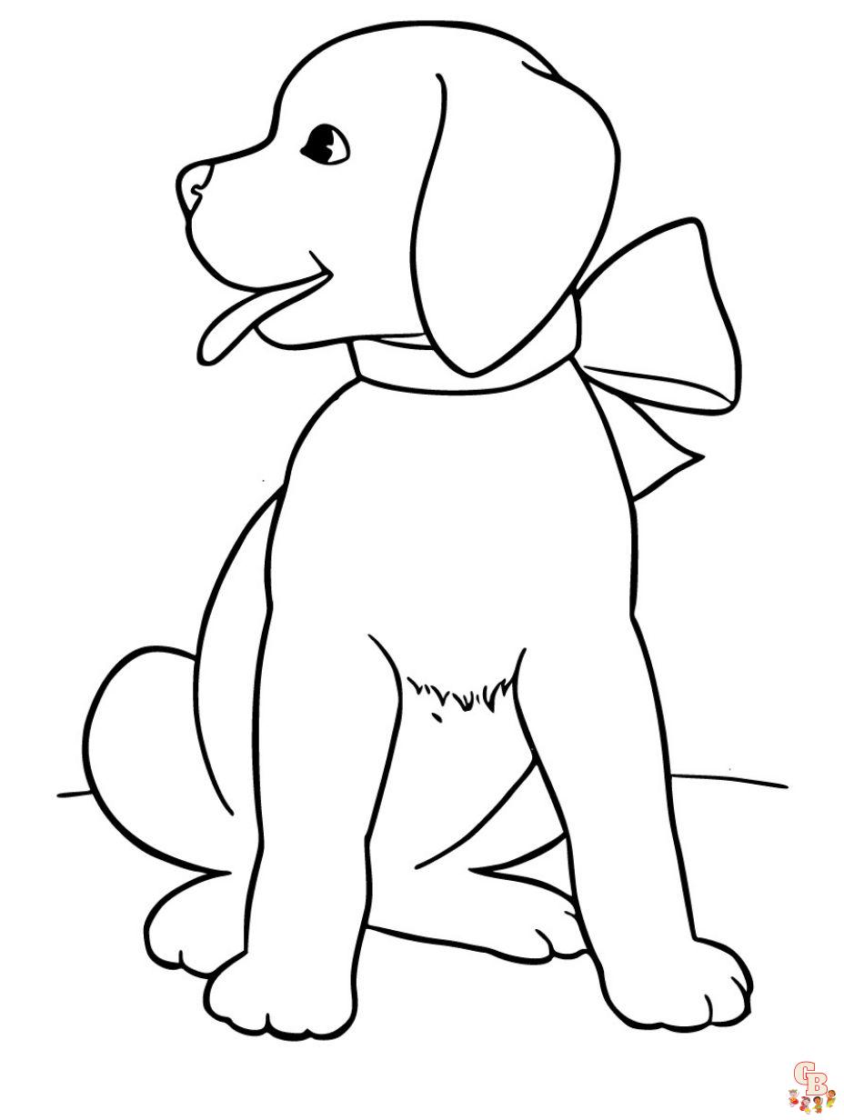 Dogs coloring pages to print