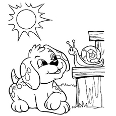 Top free printable puppy coloring pages online