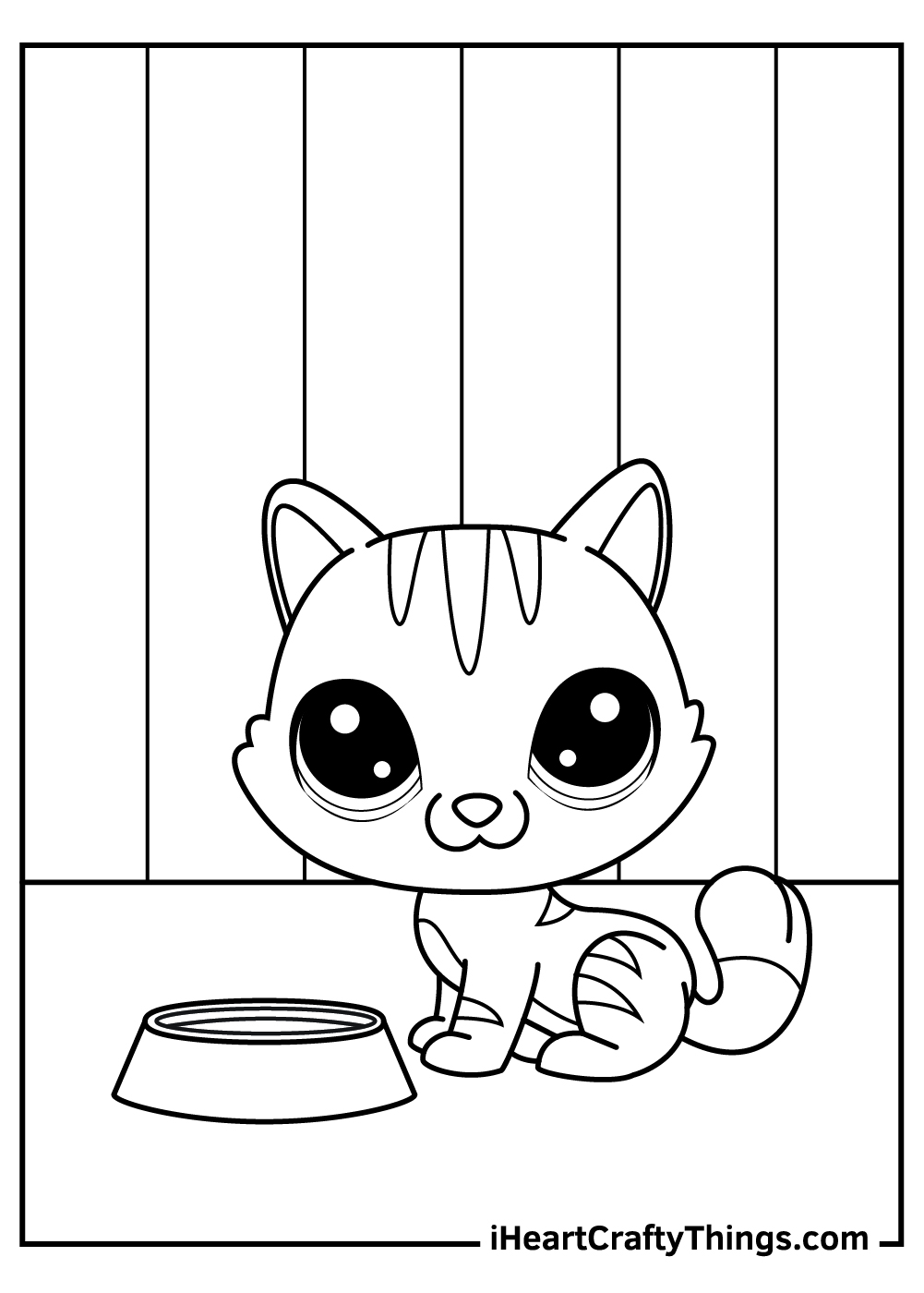 Dog and cat coloring pages free printables