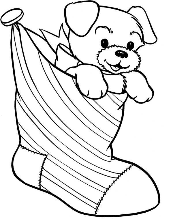 Printable christmas coloring pages pdf