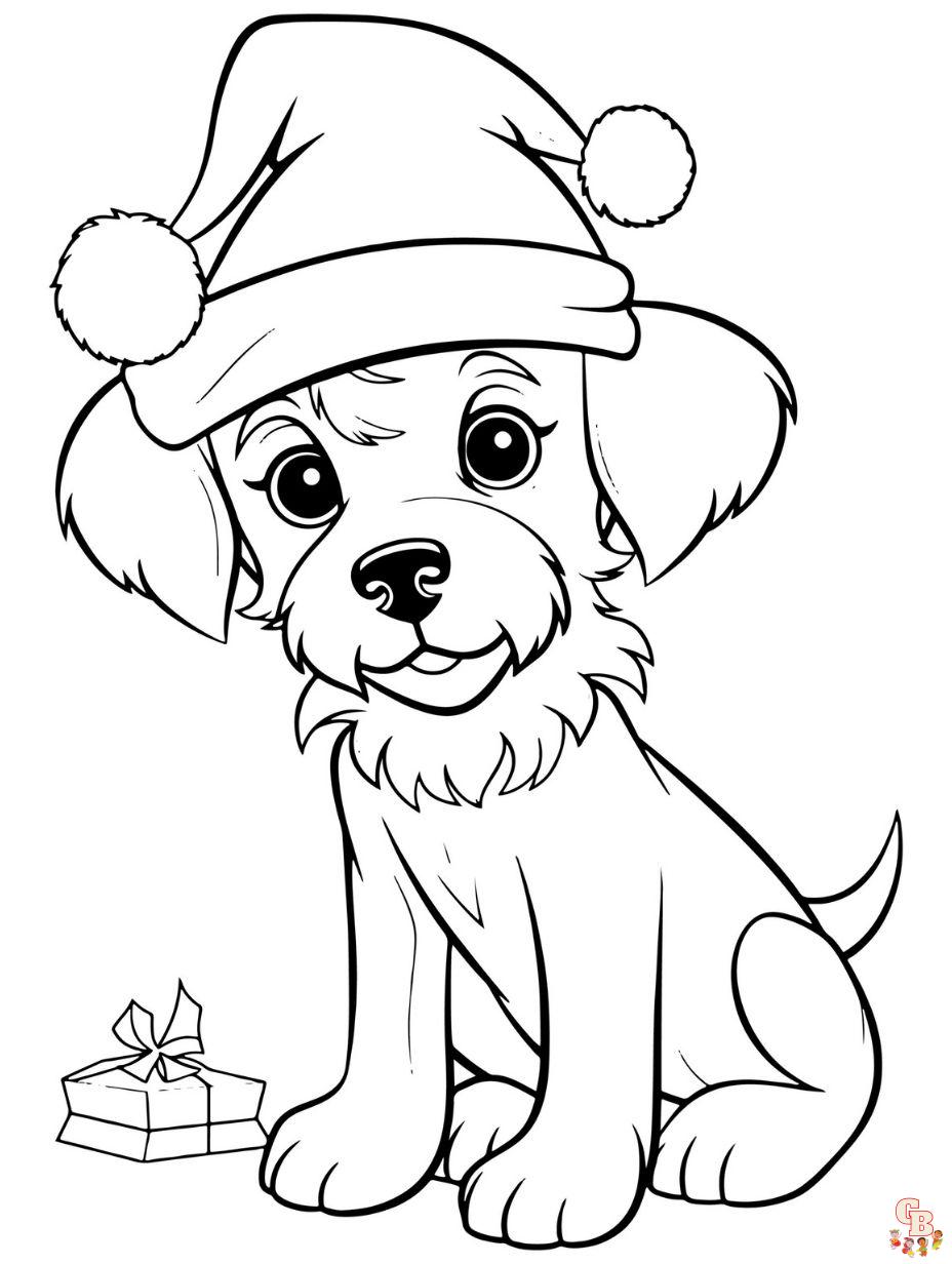 Dogs coloring pages to print