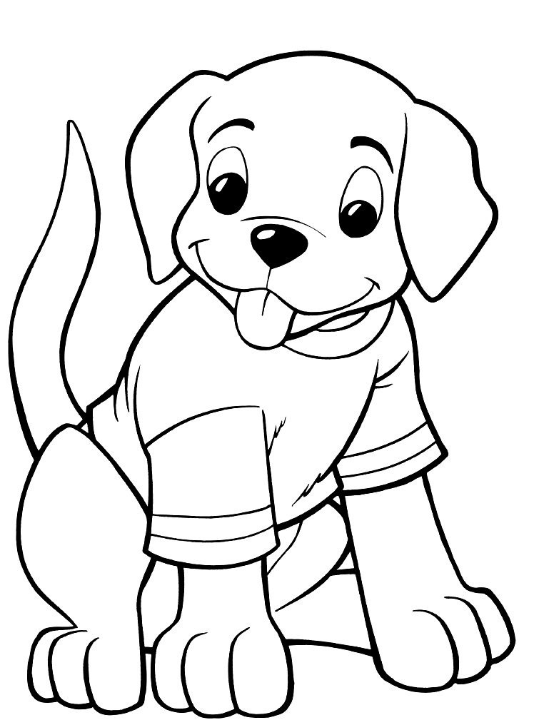 Coloring pages puppy dog coloring pages