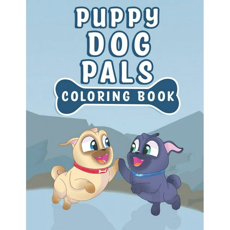 Puppy dog pals coloring book perfect puppy dog pals coloring book for kids and toddlers