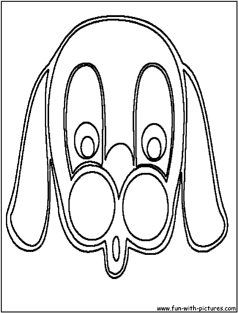 Animal smileys coloring pages