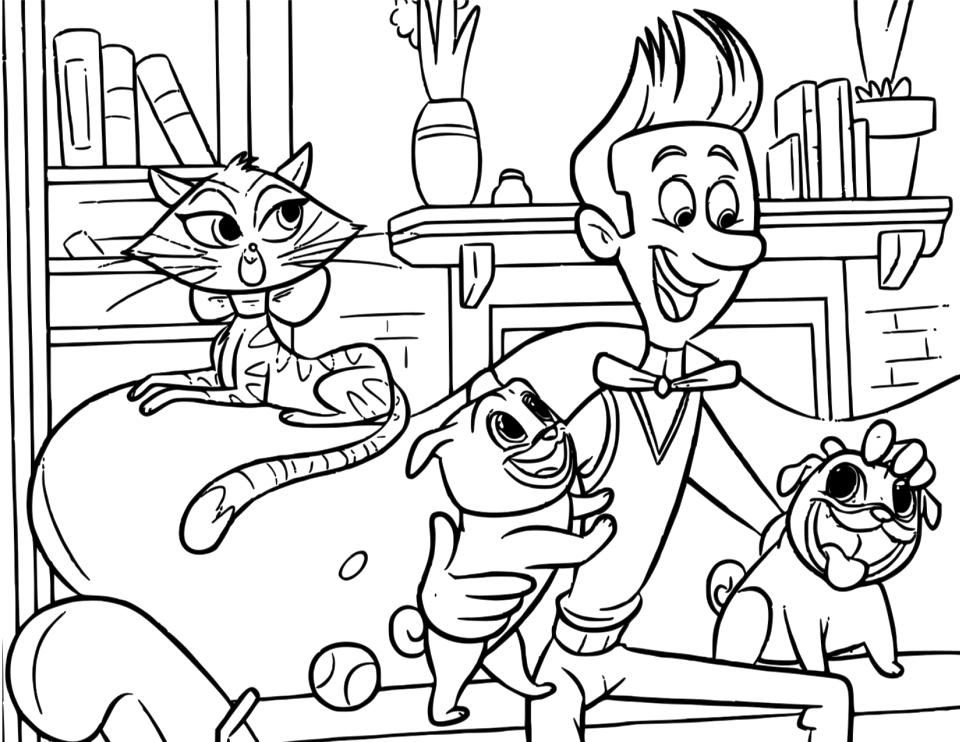 Get this puppy dog pals coloring pages kio