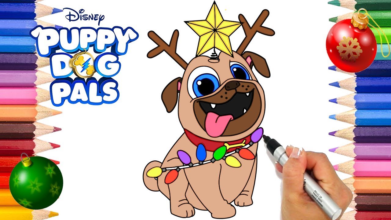 Puppy dog pals coloring book puppy dog pals coloring page disney jr printable coloring page