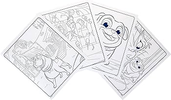 Crayola color wonder puppy dog pals book mess free coloring pages gift for kids