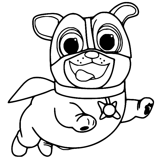 Puppy dog pals coloring pages printable for free download