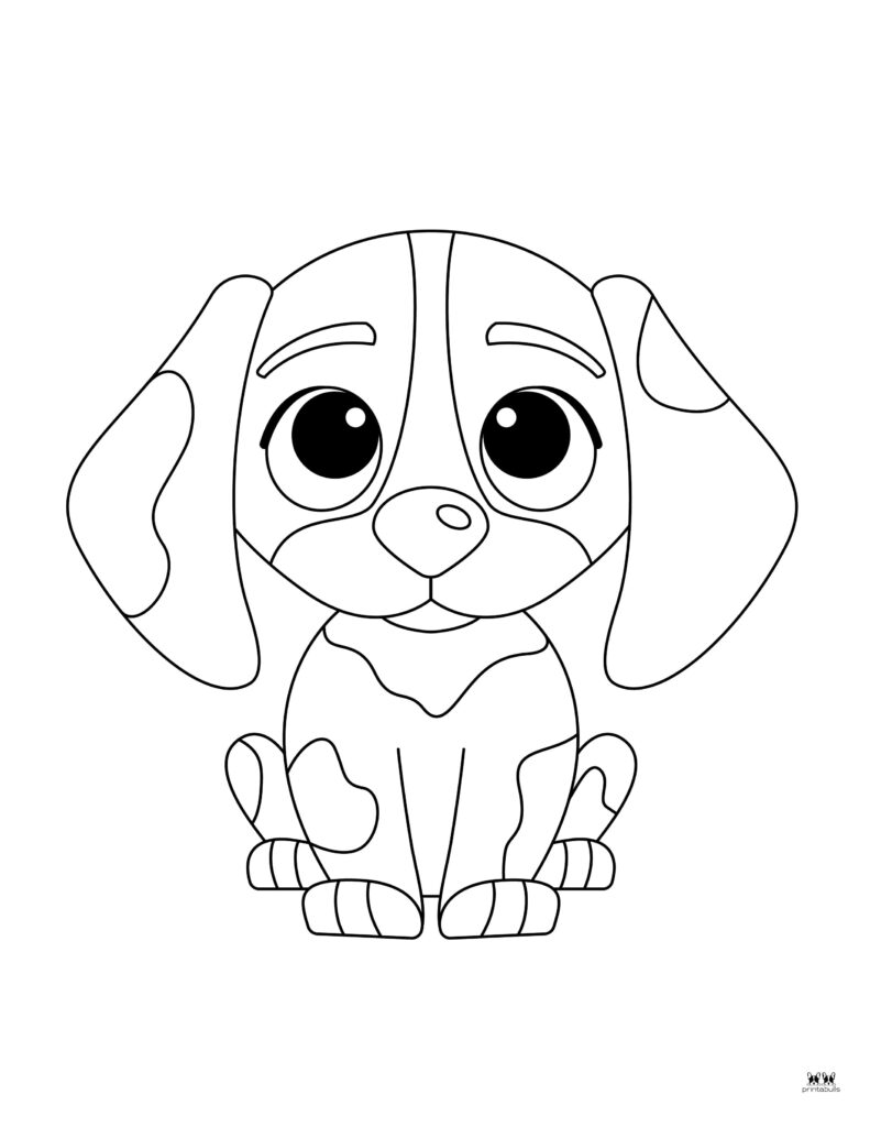 Puppy coloring pages