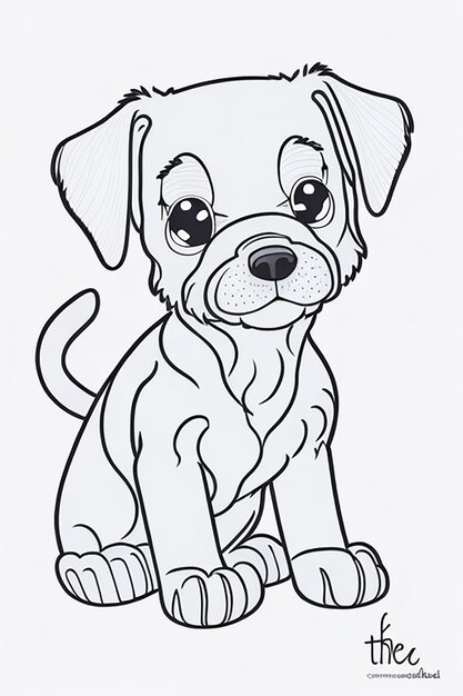 Page puppy coloring pages print images