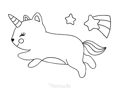 Magical unicorn coloring pages for kids adults