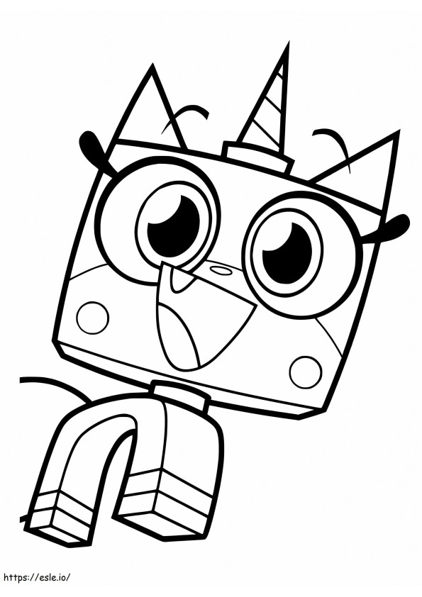 Unikitty coloring coloring pages