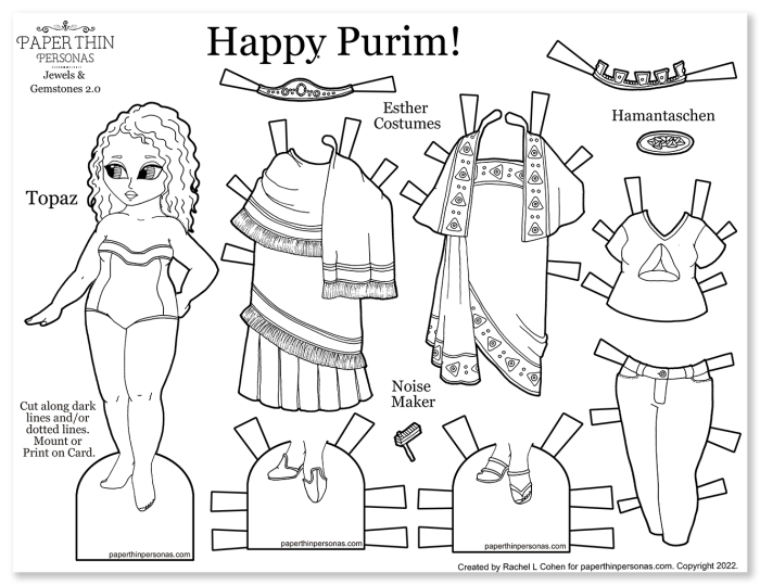 Purim archives â paper thin personas