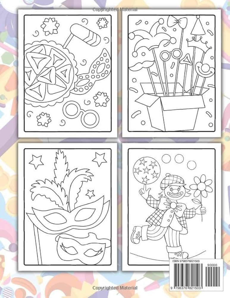 Purim coloring book for kids purim coloring book with unique illustrations for kids ages