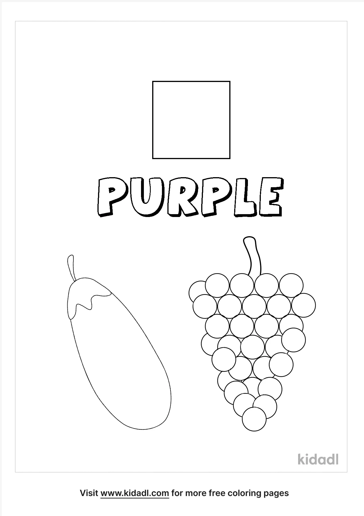 Free purple coloring page coloring page printables