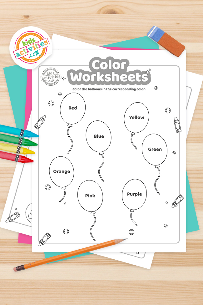 Free printable coloring worksheets kids activities blog