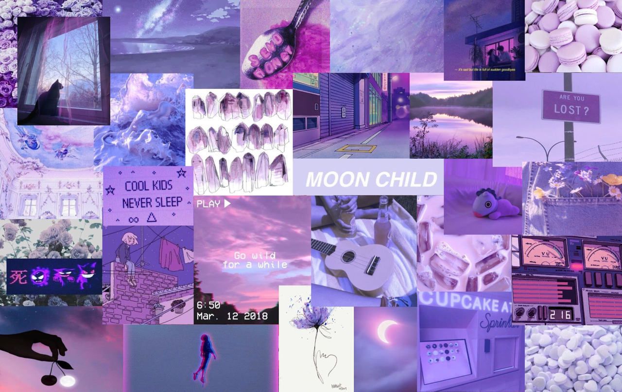 Purple aesthetic tumblr laptop wallpapers
