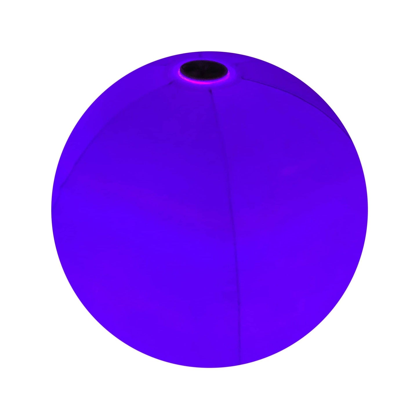 Illuminated color changing jumbo led beach ball