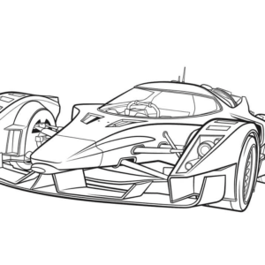 Racing car coloring pages printable for free download