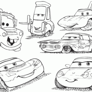 Disney cars coloring pages printable for free download