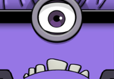 Cubeecraft of the evil purple minion from despicable me â