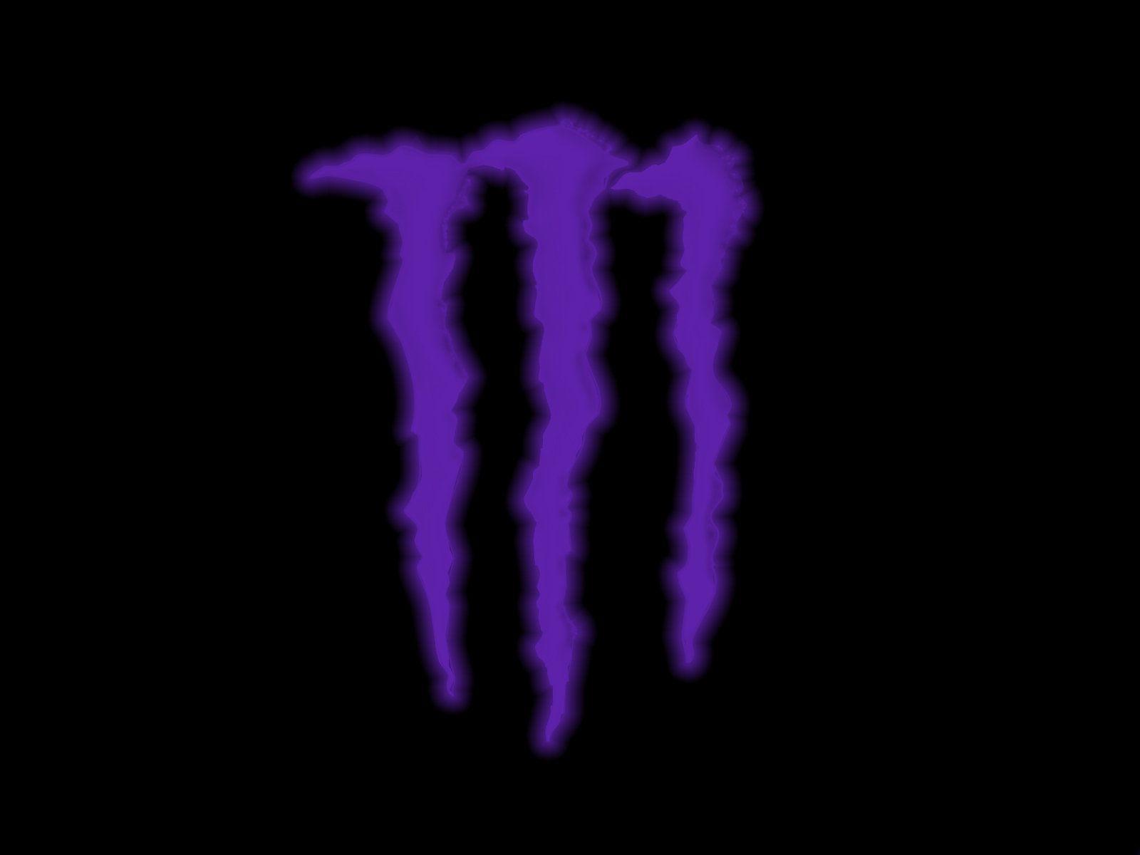 Monster logo purple wallpapers