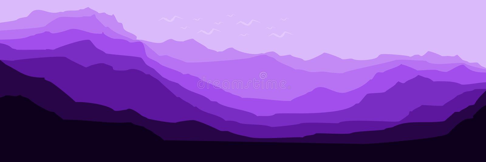 Minimalistic mountains colors [] :, Neon Purple Mountain HD wallpaper |  Pxfuel