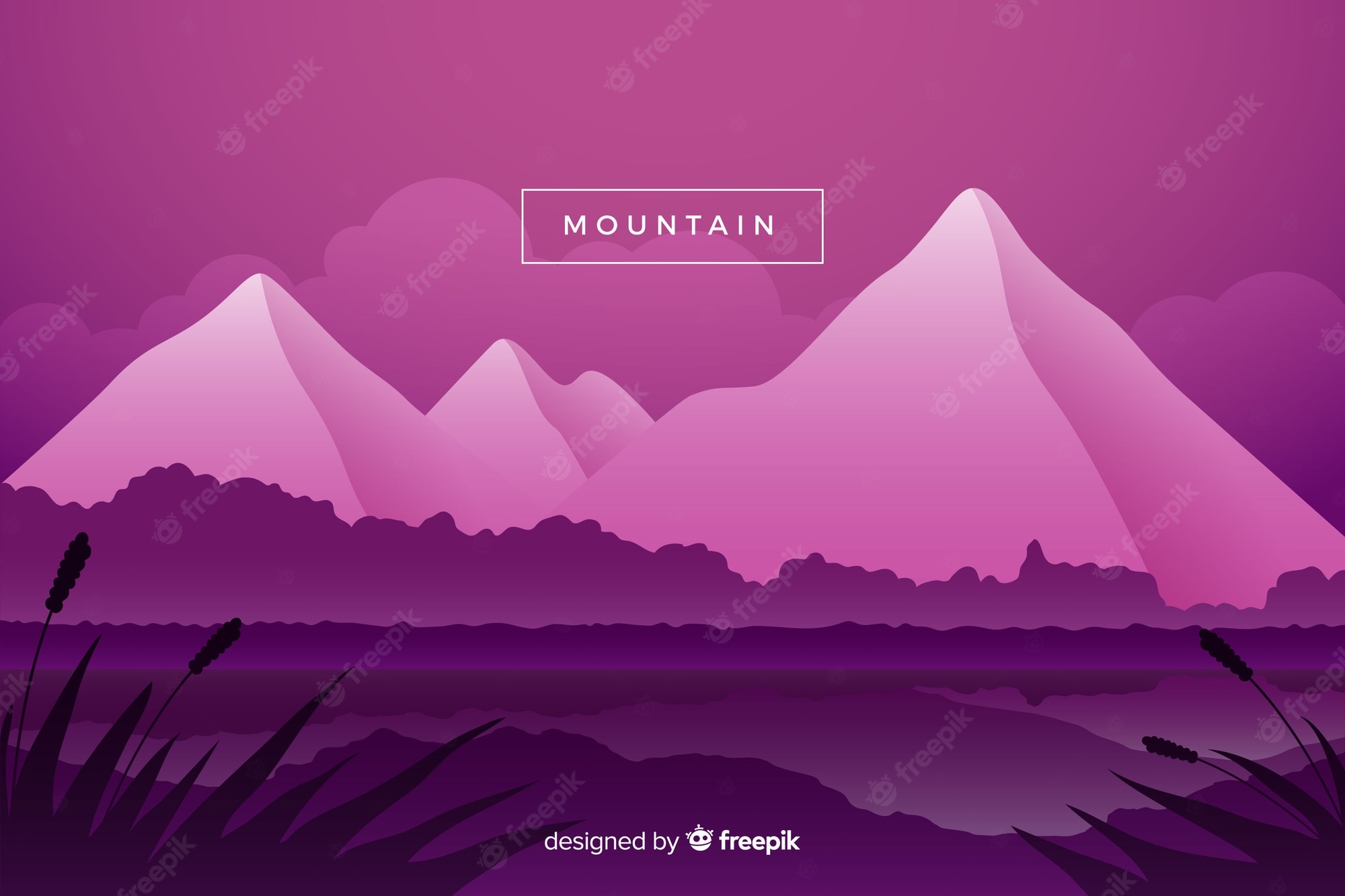 Download Free Purple Mountains Wallpaper