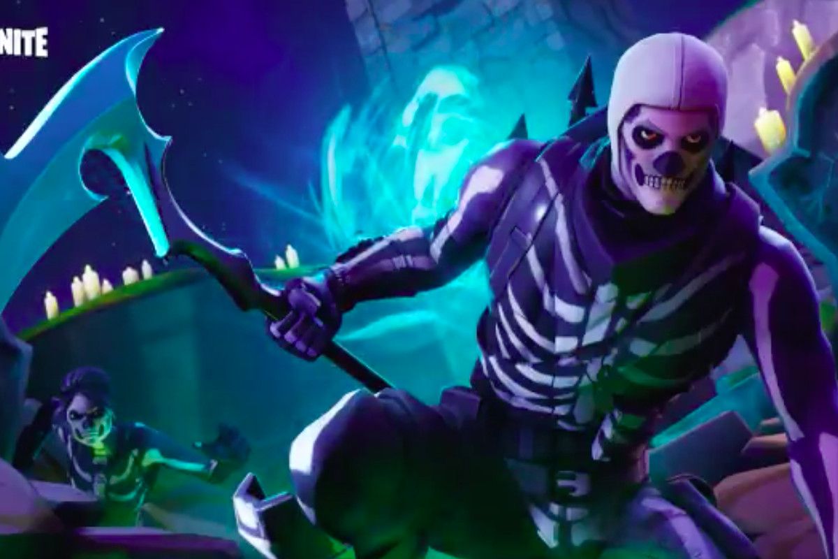 Fornite skull trooper s on