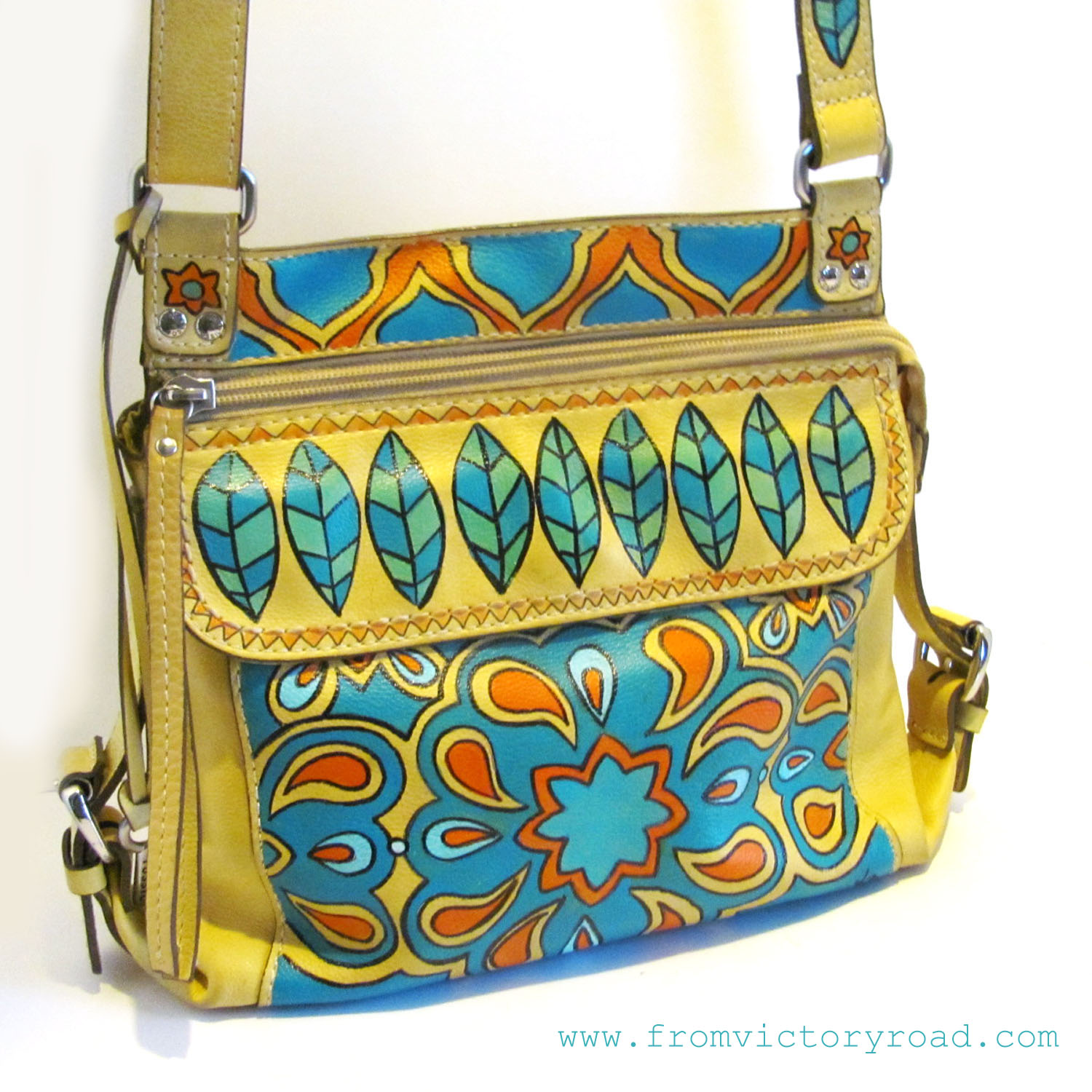 Painted purse tutorial â from victory road