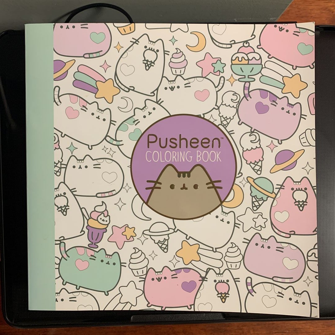 Pusheen coloring book by claire belton paperback