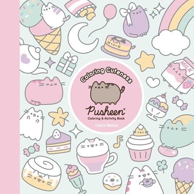 Coloring cuteness a pusheen coloring activity book