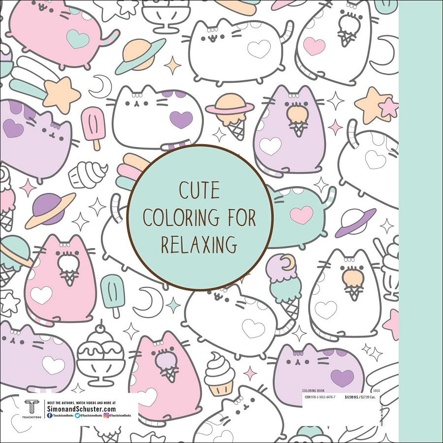 Pusheen coloring book