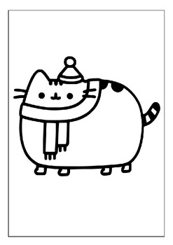 Printable pusheen coloring pages delightful fun for kids and fans pages
