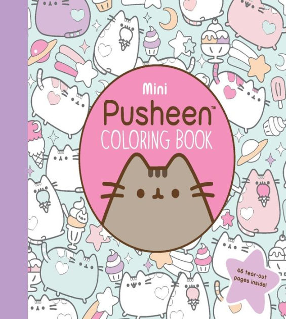 Mini pusheen coloring book by claire belton paperback barnes noble