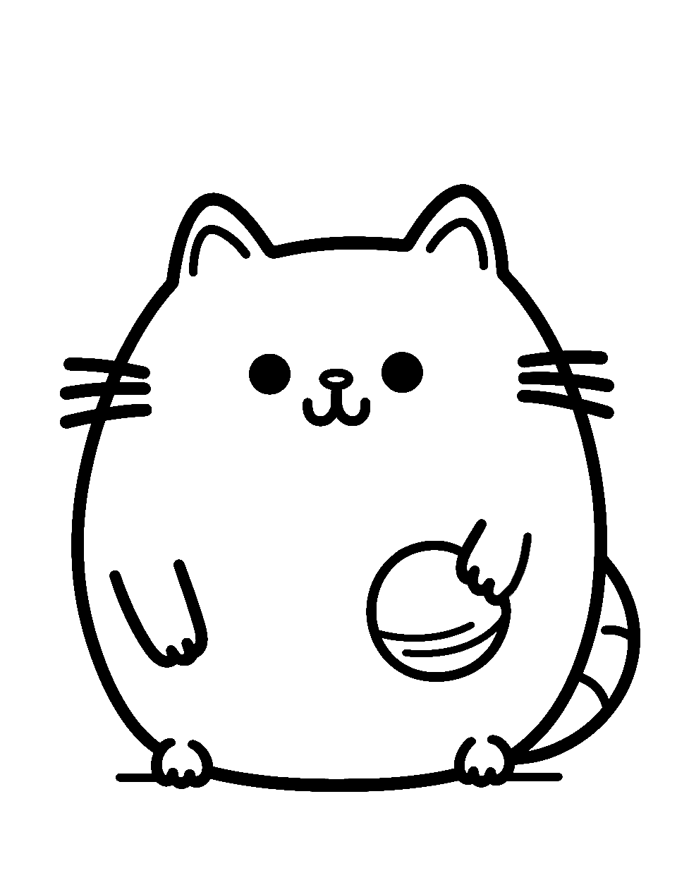 Pusheen coloring pages free printable sheets