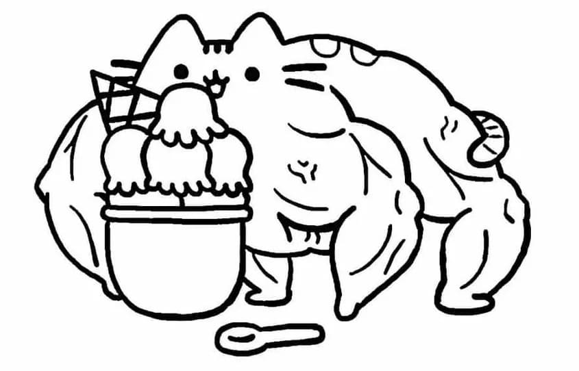 Pusheen coloring pages pieces print for free wonder day â coloring pages for children and adults