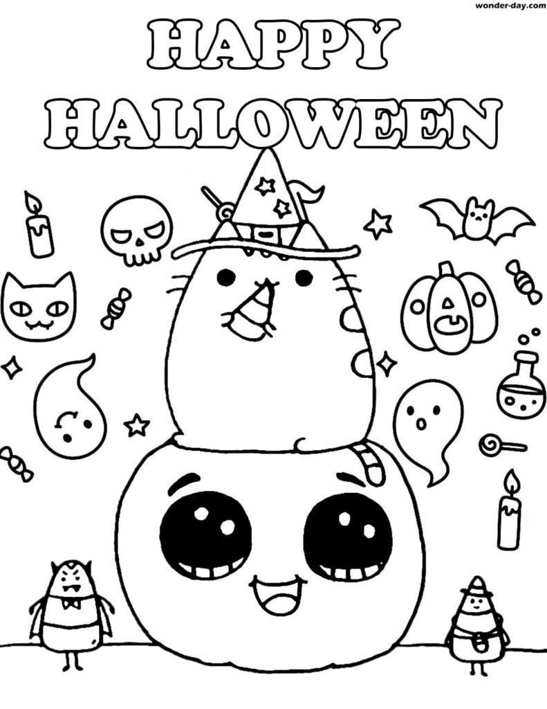 Halloween coloring pages printable coloring pages